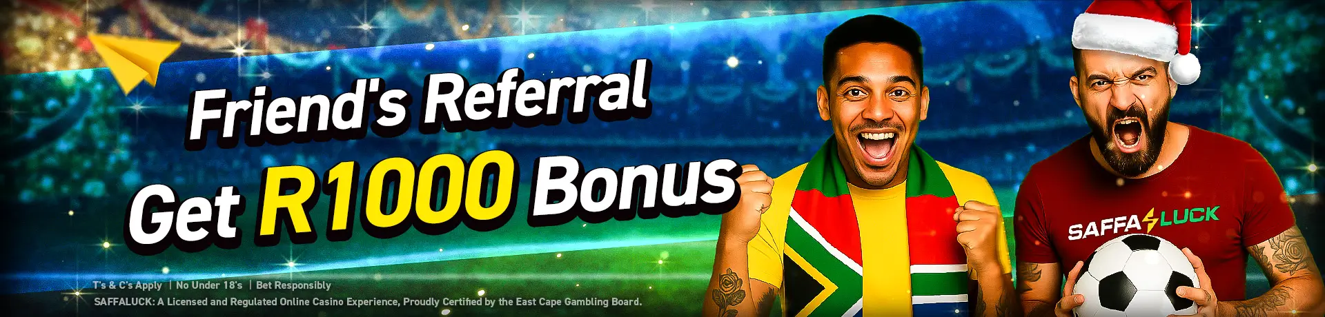 Friend's referral get R1000 bonus